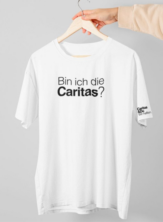 Bin i di Caritas T-Shirt,
Caritas Spendenshirt