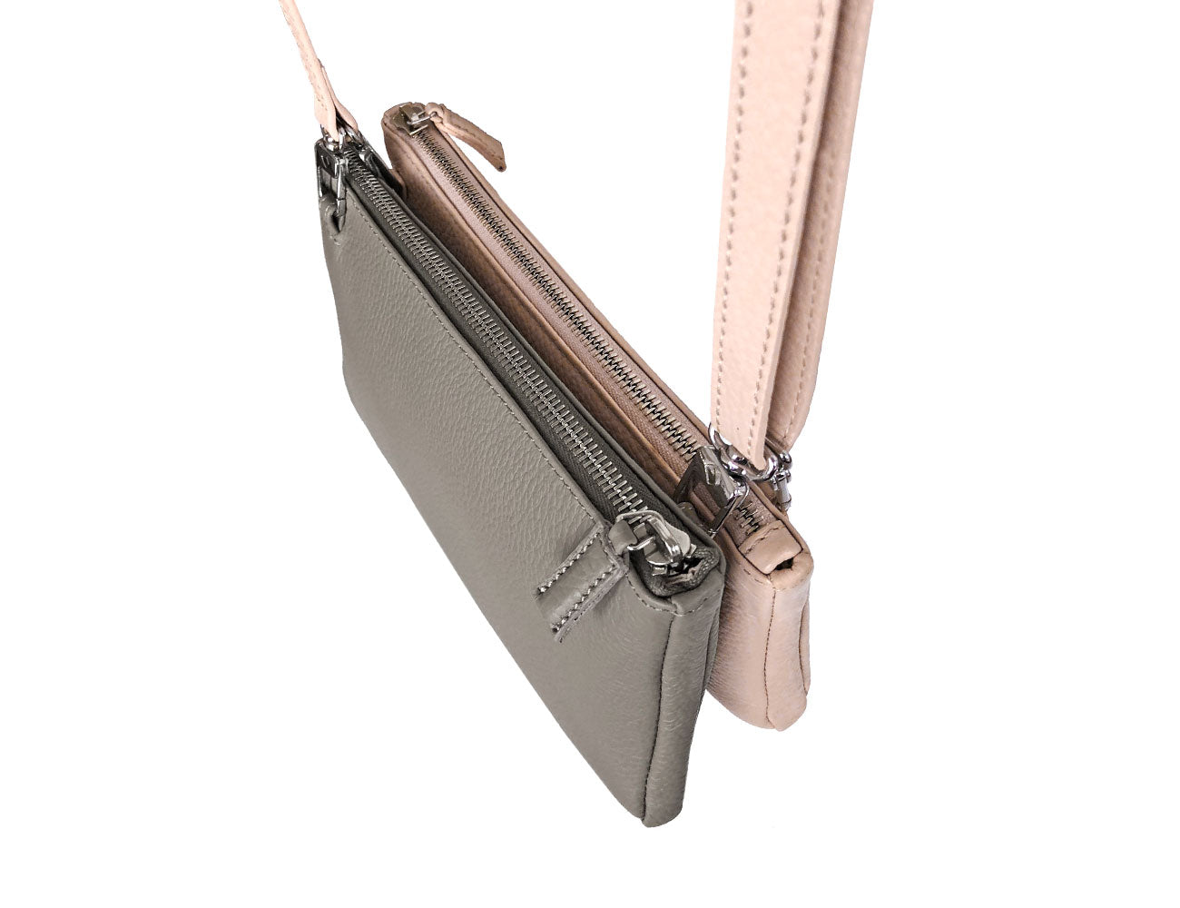 Doppelstrap mit 2 Karabinern, ein Gurt zwei Karabiner